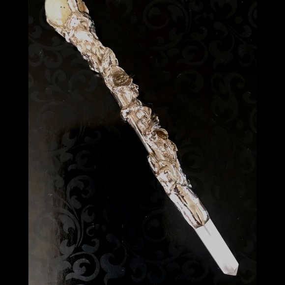 Handmade “Lord of the Rings”- style mini wand ,crystal fantasy wizard elf WOW! - Picture 2 of 12